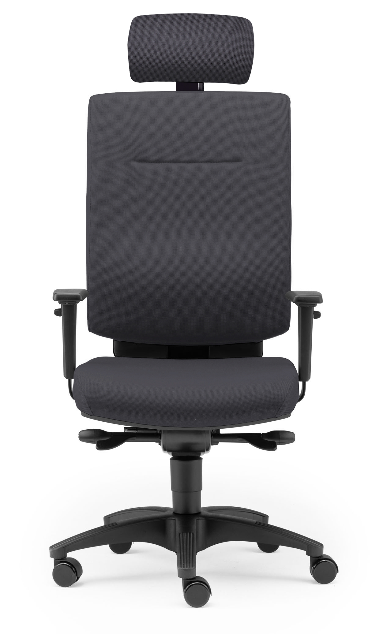 MyChair L mit Kopfstütze - Profi Bürodrehstuhl 