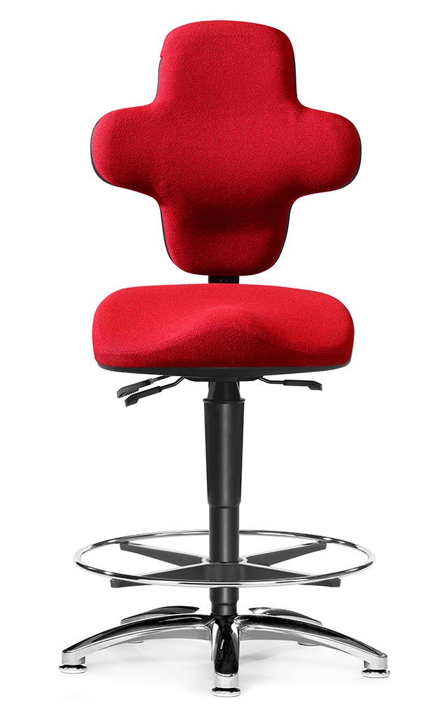 Air H - Kreuzlehnen-Counterstuhl