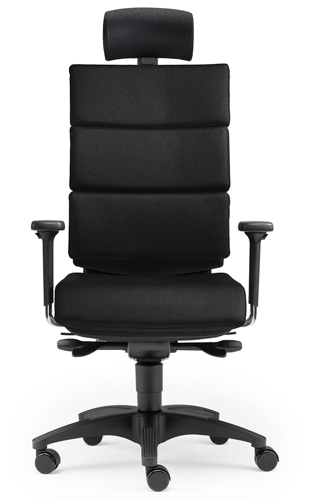 Paradise L mit Kopfstütze - Bürostuhl mit Polster