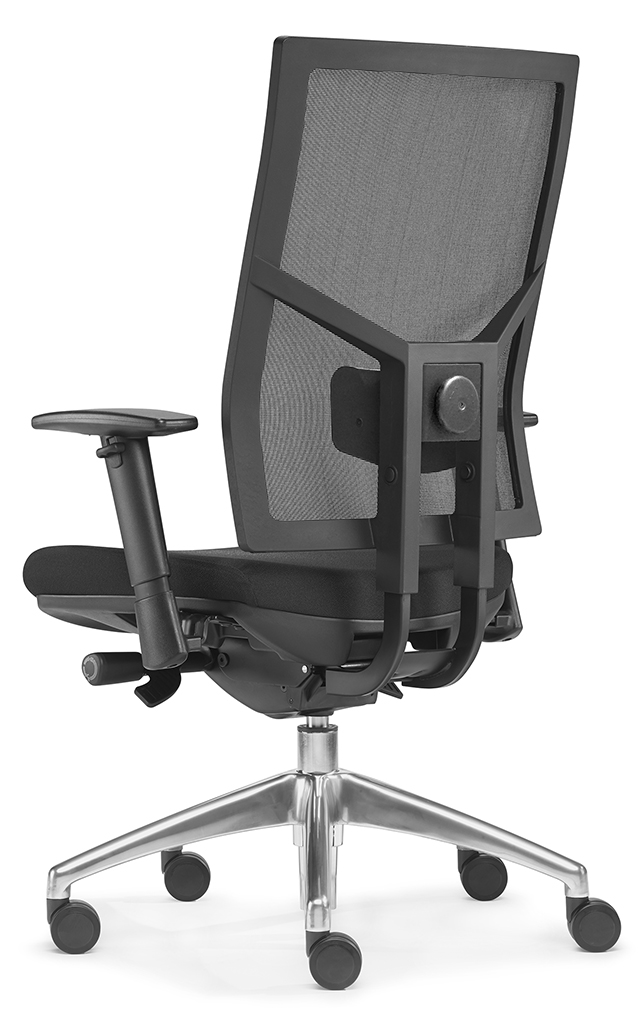 Ergo Net M Budget - Atmungsaktiver Netz-Drehstuhl 