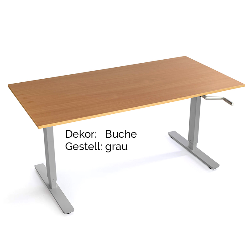 Schreibtisch BodyUp - Höhenverstellbar