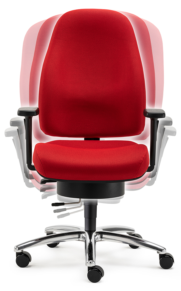 Lady SITWELL- Bequemer Bürostuhl für Frauen