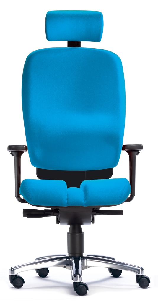 Mister Office L mit Kopfstütze - Bequemer Profi Bürostuhl 